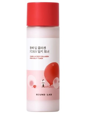 Round Lab Молочный тонер с ПДРН и коллагеном для сияния кожи Camellia Deep Collagen Milky PDRN Toner 150 мл