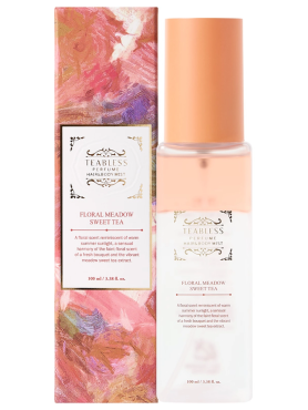 Teabless Парфюмированный мист для тела и волос с цветочным ароматом Floral Meadow Sweet Tea Perfume Hair&Body Mist 100 мл