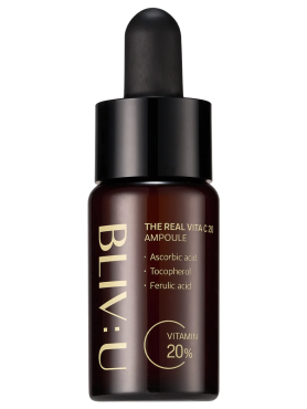 BLIV:U Осветляющая ампула с 20% витамина С The Real Vita C 20 Ampoule 12 мл
