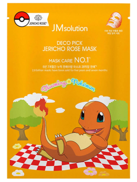 JMsolution Восстанавливающая тканевая маска с иерихонской розой Deco Pick Jericho Rose Mask 30 мл х 10 шт