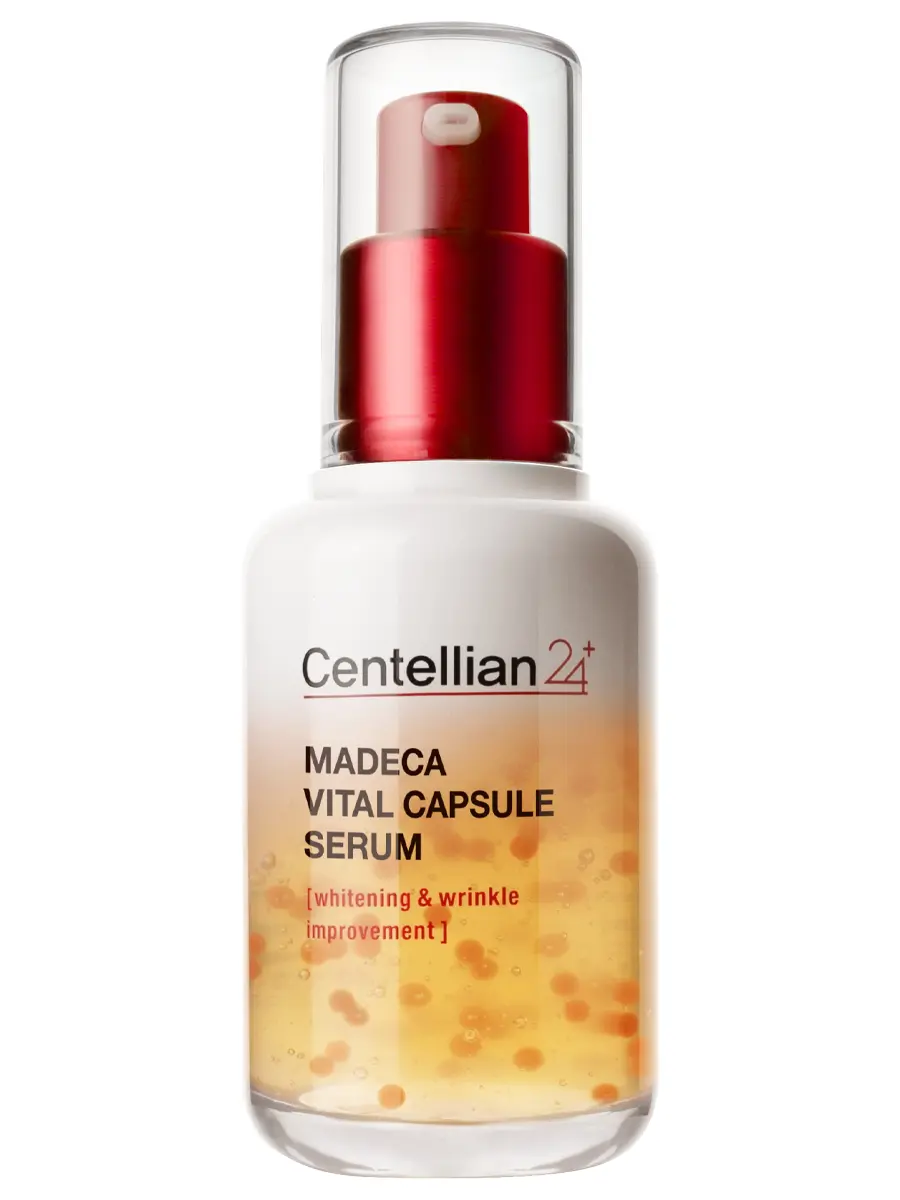 Centellian24 Осветляющая капсульная сыворотка с витамином С и астаксантином Madeca Vital Capsule Serum 50 мл