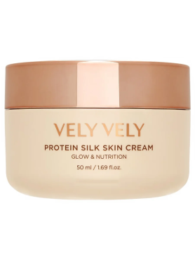 Vely Vely Крем с молочными протеинами и шелком Protein Silk Skin Cream 50 мл