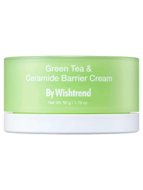 By Wishtrend Барьерный крем с зелёным чаем и церамидами Green Tea&Ceramide Barrier Cream 50 гр