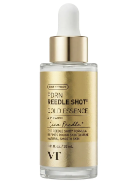 VT Cosmetics Омолаживающая эссенция с ПДРН и золотом для лифтинга PDRN Reedle Shot Gold Essence 30 мл