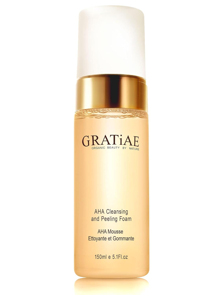 Gratiae Очищающая пенка-мусс с кислотами AHA Cleansing And Peeling Foam 150 мл