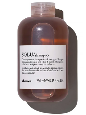 Davines Освежающий шампунь для глубокого очищения волос SOLU Shampoo 250 мл