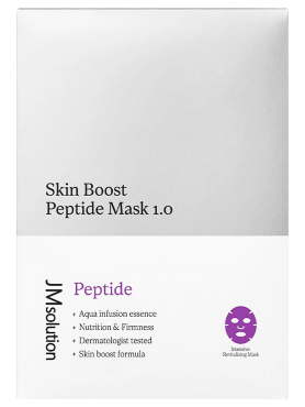 JMsolution Антивозрастная тканевая маска с пептидами Skin Boost Peptide Mask 30 мл х 10 шт