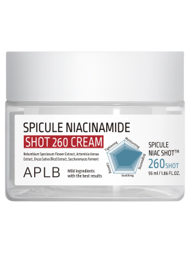 APLB Обновляющий крем с микроиглами и ниацинамидом для сияния кожи Spicule Niacinamide Shot 260 Cream 55 мл