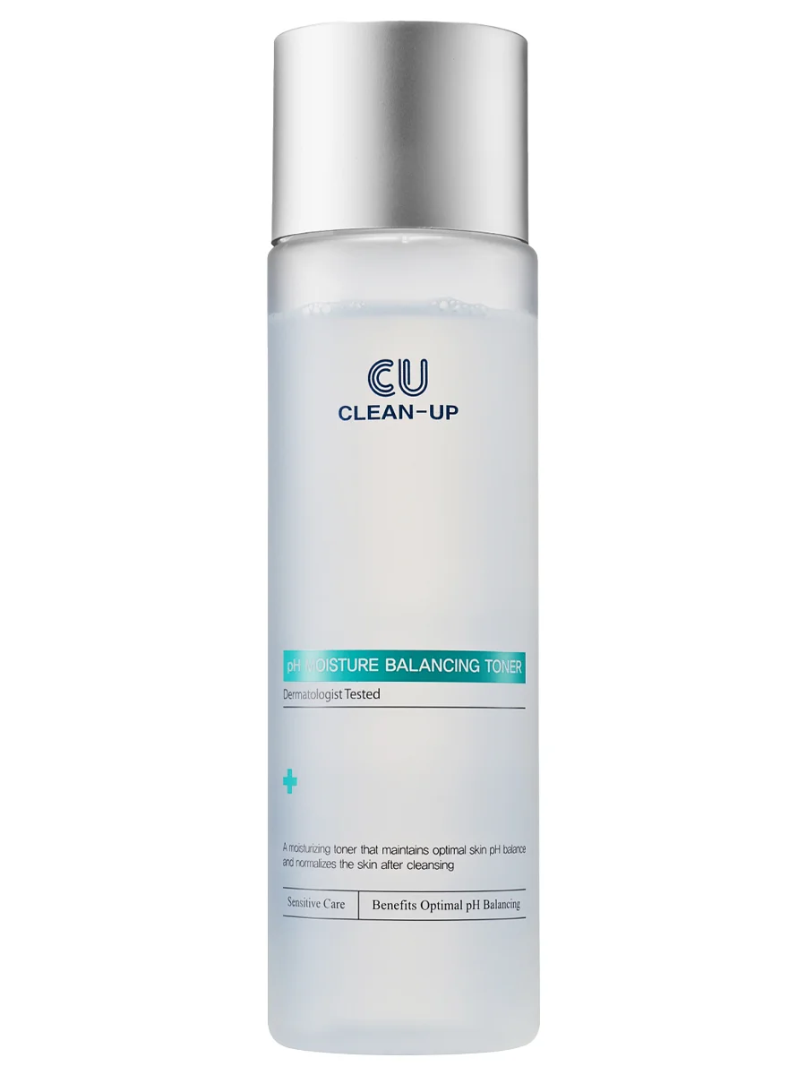 CU Skin Интенсивно увлажняющий тонер для поддержания баланса кожи Clean-up pH Moisture Balancing Toner 200 мл