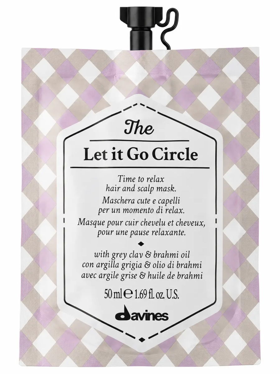 Davines Восстанавливающая маска для волос и кожи головы The Let It Go Circle 50 мл