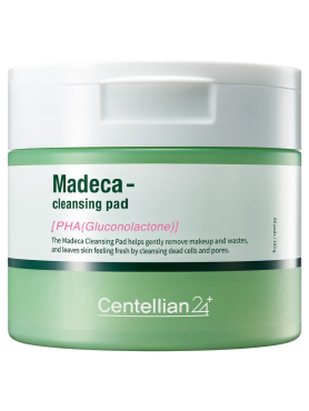 Centellian24 Отшелушивающие пэды с PHA-кислотой Madeca PHA Cleansing Pad 60 шт