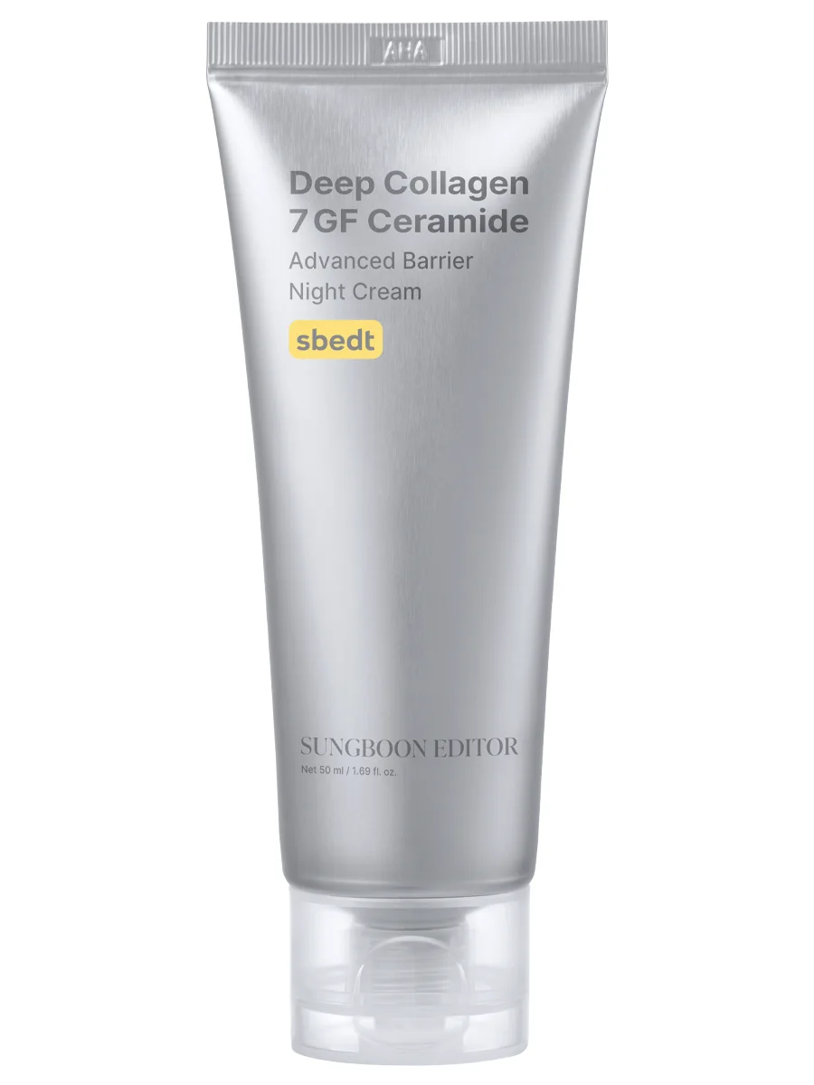 Sungboon Editor Интенсивный ночной крем с керамидами для глубокого восстановления Deep Collagen 7GF Ceramide Advanced Barrier Night Cream 50 мл