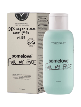 somelove Мицеллярная вода для снятия макияжа Every Day Wash Away 100 мл