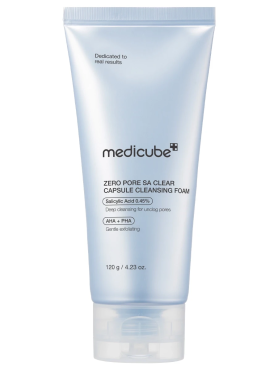 Medicube Капсульная пенка с экзосомами и кислотами для глубокого очищения пор Zero Pore Clearing Capsule Cleansing Foam 120 гр