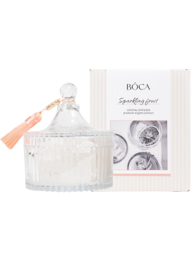 BOCA Аромадиффузор с кварцевыми камнями «Игристые фрукты» Sparkling Fruit Crystal Diffuser 900 гр