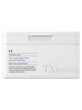 VT Cosmetics Осветляющие тканевые маски против пигментации TX-Toning Daily Mask 30 шт