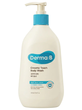 Derma:B Ламеллярный крем-гель для душа Creamy Touch Body Wash 400 мл