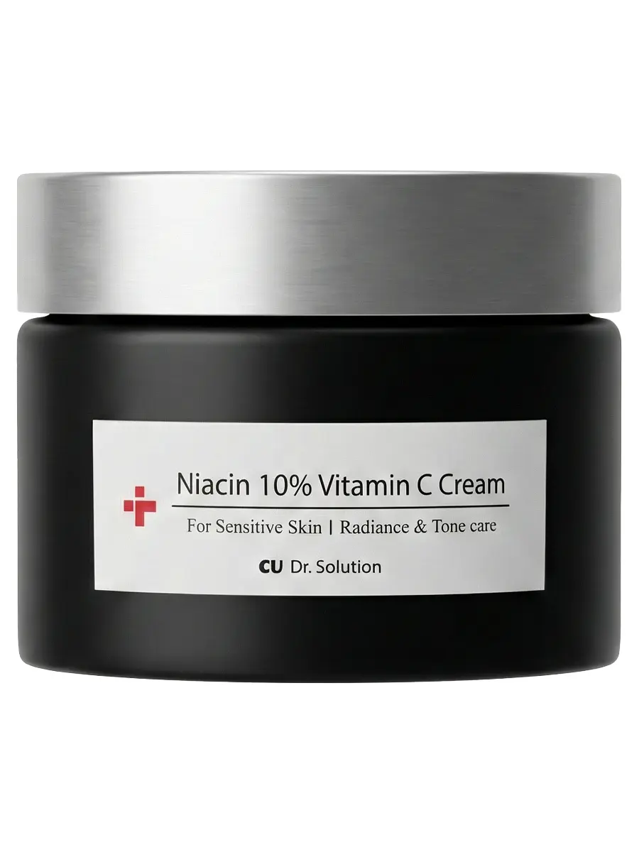 CU Skin Осветляющий крем с витамином С и 10% ниацинамида Dr. Solution Niacin 10% Vitamin C Cream 50 мл