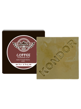 Kondor Мыло ручной работы «Кофе» Hair&Body Handmade Soap 130 гр
