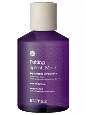 Blithe Омолаживающая сплэш-маска с ягодным комплексом Rejuvenating Purple Berry Patting Splash Mask 150 мл