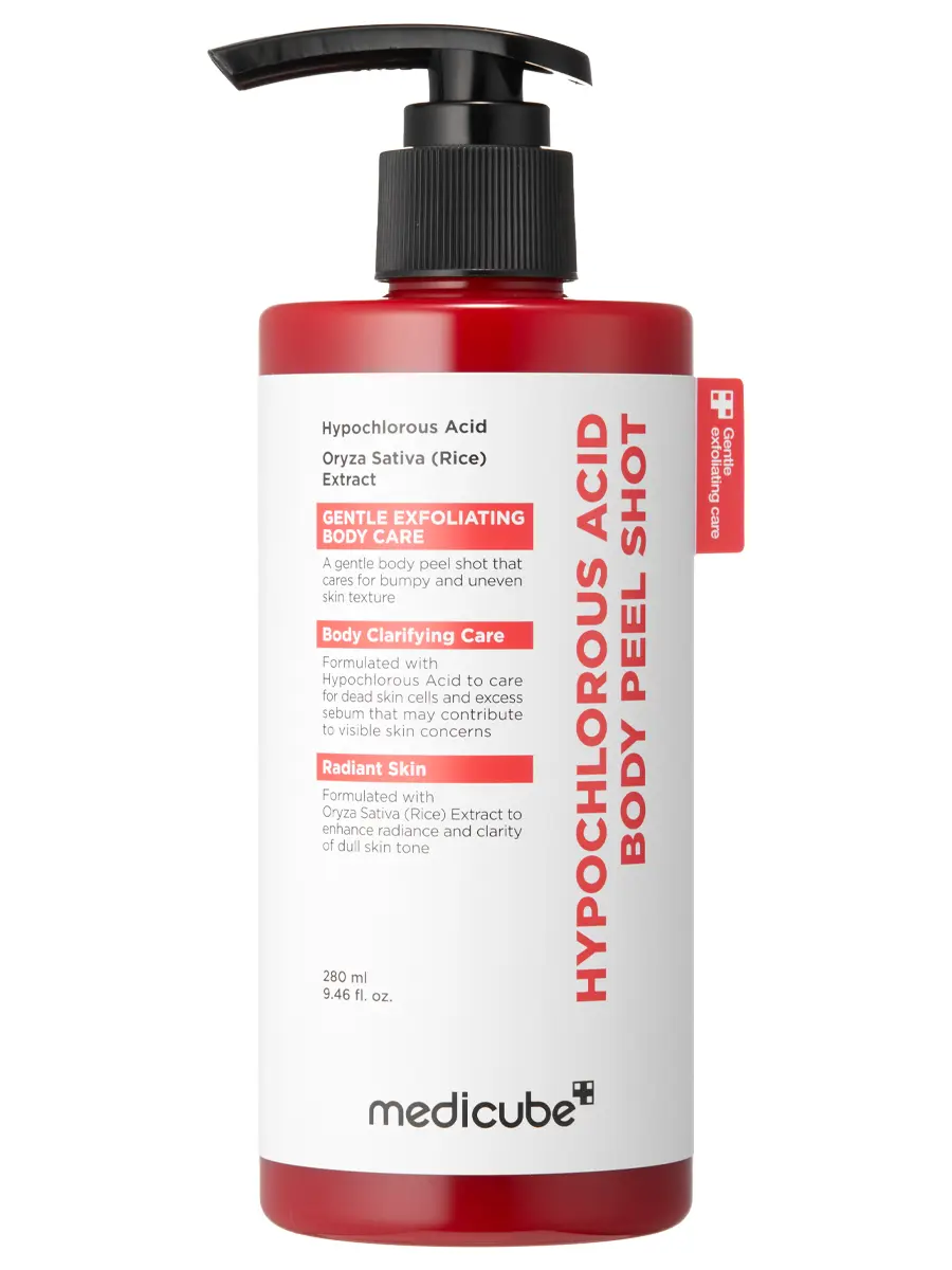 Medicube Пилинг-гель для проблемной кожи тела Hypochlorous Acid Body Peel Shot 280 мл