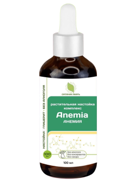 ОРГАНИК МИРЪ Комплекс-настойка «Анемия» Anemia Formula 100 мл