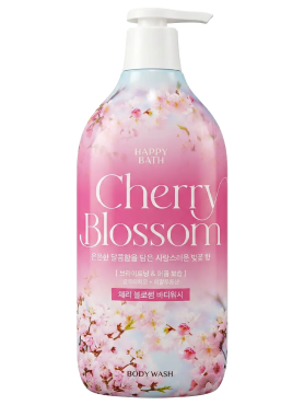 Happy Bath Гель для душа с ароматом цветущей вишни Cherry Blossom Body Wash 900 мл