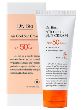 Dr. Bio Охлаждающий солнцезащитный крем SPF50 Air Cool Sun Cream 50 мл