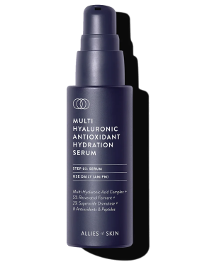 Allies of Skin Мультигиалуроновая антиоксидантная сыворотка Multi Hyaluronic Antioxidant Hydration Serum 30 мл
