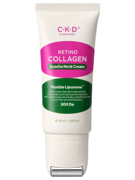 CKD Омолаживающий крем-роллер для шеи с ретиналем и коллагеном Retino Collagen Small Molecule 300 Guasha Neck Cream 50 мл