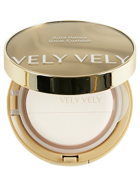 Vely Vely Тональная основа-кушон – 21 светлый SPF50 Aura Honey Glow Cushion – Light 15 гр